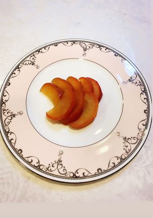 レンジで簡単りんごのコンポ一ト-レシピのメイン写真
