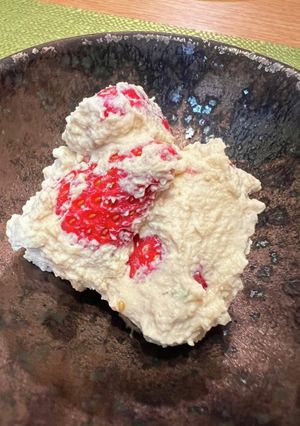 苺の白和え~ピスタチオ風味〜-レシピのメイン写真
