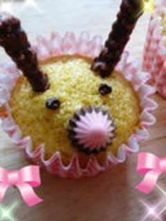 簡単!トナカイのプチケーキ-レシピのメイン写真