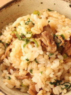 牛肉とセロリの混ぜご飯-レシピのメイン写真