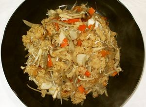 五目おこわ♪簡単炊飯器もち米炊き込みご飯-レシピのメイン写真