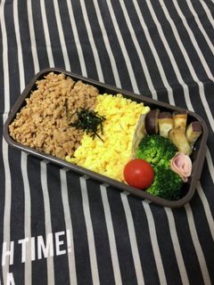 高校生弁当12/1とりそぼろ弁当-レシピのメイン写真