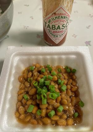 タバスコ納豆　癖になる味-レシピのメイン写真