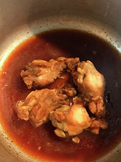 離乳食鶏手羽元の酢、醤油、マーマレード煮-レシピのメイン写真