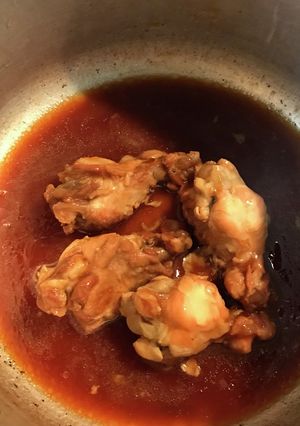 離乳食鶏手羽元の酢、醤油、マーマレード煮-レシピのメイン写真