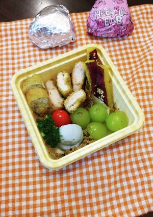 小学生遠足弁当2021-レシピのメイン写真