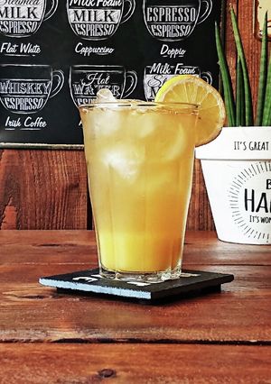 簡単モクテル★オレンジティーソーダ-レシピのメイン写真