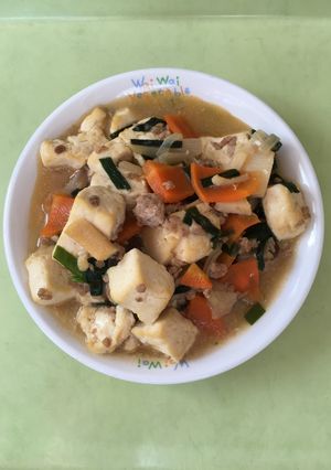【保育園給食】野菜たっぷり麻婆豆腐-レシピのメイン写真