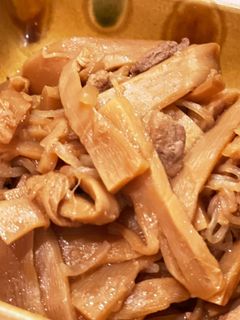 メンマと豚肉の炒め煮-レシピのメイン写真