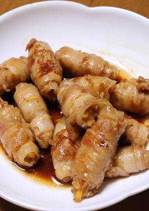 簡単！豚肉のショウガ巻き-レシピのメイン写真