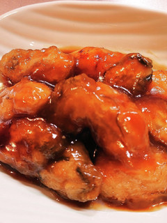プリプリ牡蠣の照り焼き中華あん-レシピのメイン写真