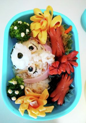キャラ弁　パウパトロール　スカイ-レシピのメイン写真