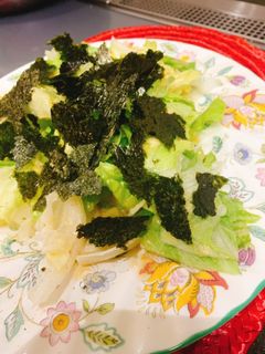 止まらないレタスサラダ♪-レシピのメイン写真