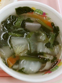 地元野菜の塩スープ ★宇都宮学校給食-レシピのメイン写真