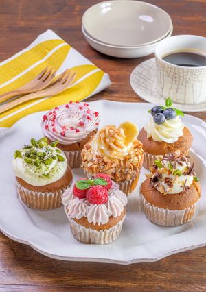 ホワイトソルガムきび粉のカップケーキ-レシピのメイン写真