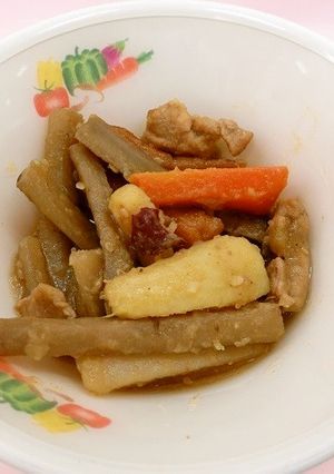 さつまいも入りきんぴら　★宇都宮学校給食-レシピのメイン写真