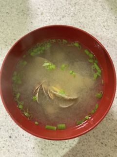 浅利の味噌汁-レシピのメイン写真