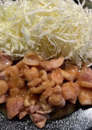 鳥モモの味噌炒め-レシピのメイン写真