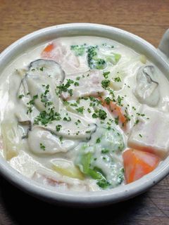 牡蠣のクリームシチュー-レシピのメイン写真