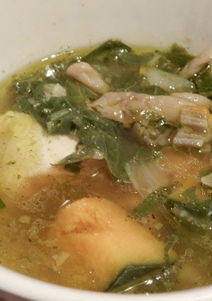 カボチャと白菜と厚揚げのスープ-レシピのメイン写真