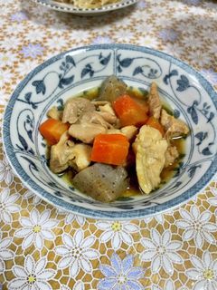 鶏肉 こんにゃく 簡単♡煮物-レシピのメイン写真