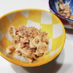 รูปของ サバ味噌缶と蓮根のマヨサラダ