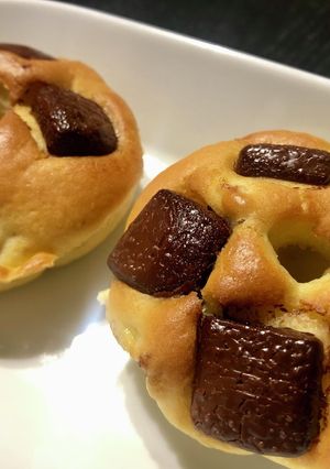 極もちホットケーキミックスの焼きドーナツ-レシピのメイン写真