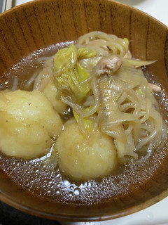 だまっこ鍋-レシピのメイン写真