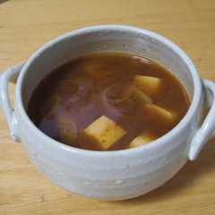 รูปของ 簡単☆辛～い豆腐スープ☆
