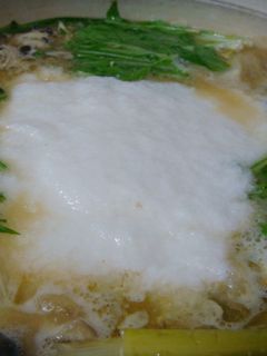 新食感!きのこのとろろ鍋-レシピのメイン写真