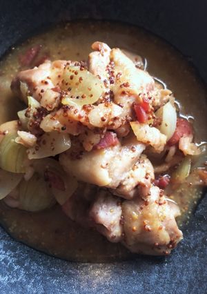 チキンのマスタード煮-レシピのメイン写真