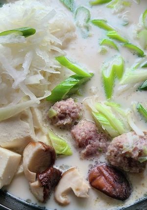 食品ロス削減　まるごとミルク大根鍋-レシピのメイン写真