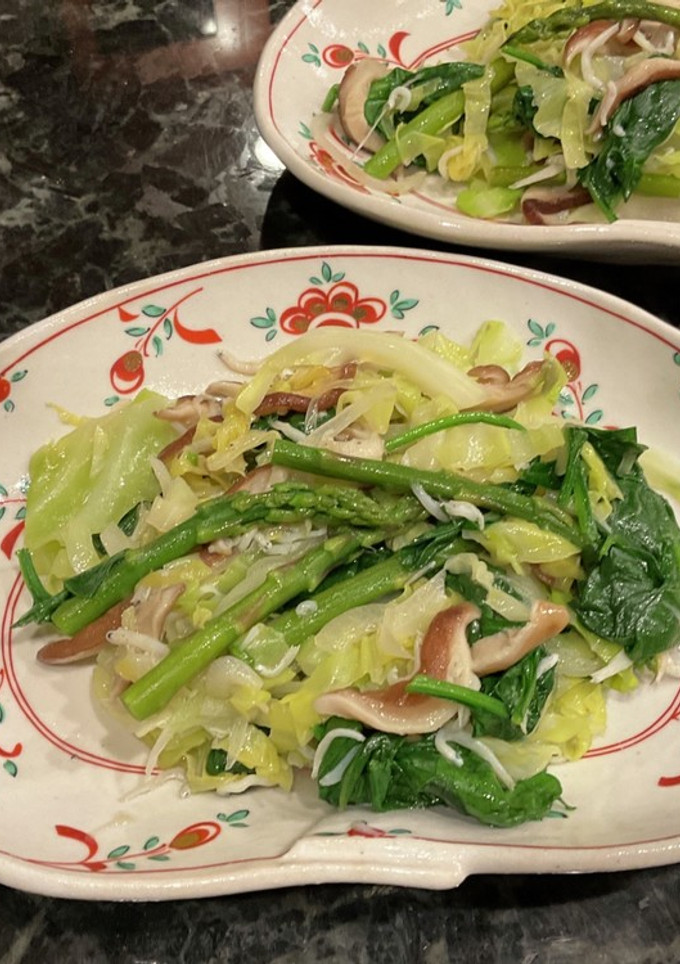 低温調理の蒸し野菜炒め-レシピのメイン写真