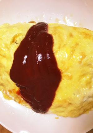 肉入り焼きそばのオムマキ-レシピのメイン写真