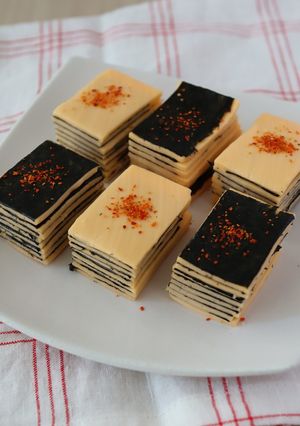 焼き海苔とチーズのミルフィーユ-レシピのメイン写真