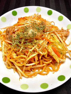 シャキシャキ野菜の、キムチ焼きそば-レシピのメイン写真
