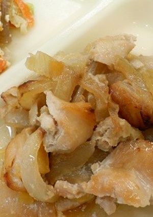 南房総市給食◆鶏のスタミナ焼き-レシピのメイン写真
