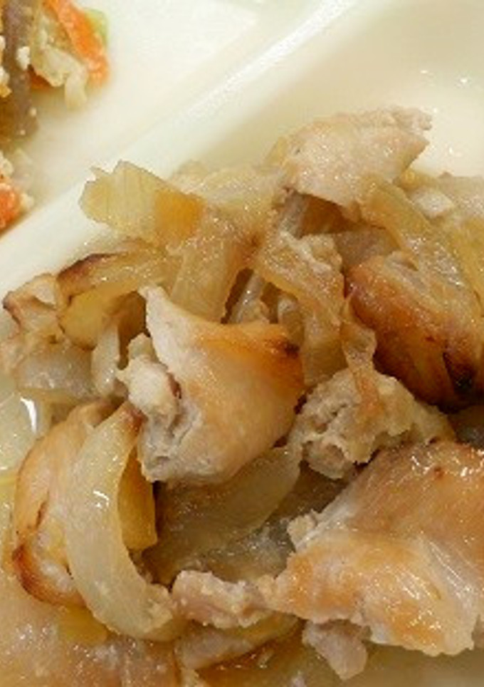 南房総市給食◆鶏のスタミナ焼き-レシピのメイン写真