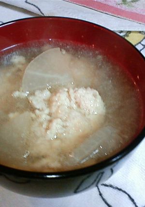 大根と鶏団子のあったかスープ-レシピのメイン写真