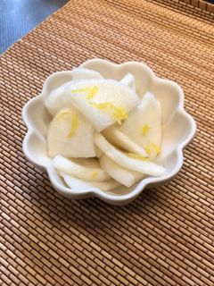 塩麹で簡単♪柚子風味のべったら漬け☆-レシピのメイン写真