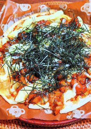 焼き鳥ピザ-レシピのメイン写真