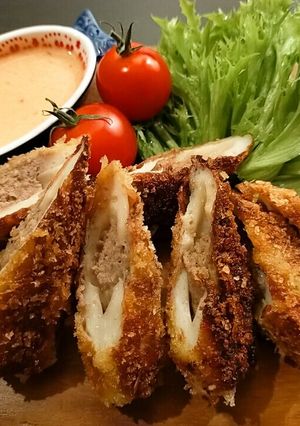 プロ直伝！ちくわメンチカツ〜チリマヨ添〜-レシピのメイン写真