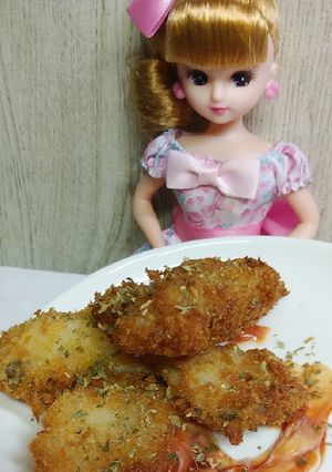 リカちゃん♡たらフライ*オーロラソース-レシピのメイン写真