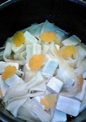 ☆こうや豆腐とかんぴょうの含め煮☆-レシピのメイン写真