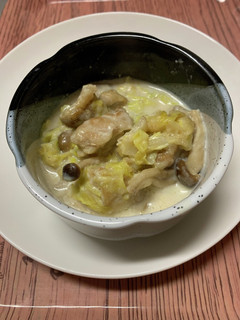 チキンと白菜のクリーム煮-レシピのメイン写真