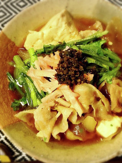 春菊の肉豆腐♪-レシピのメイン写真