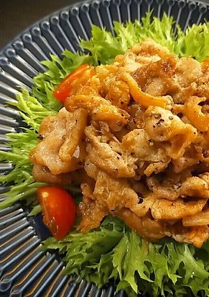 プロ直伝！豚肉のガーリックレモンソテー-レシピのメイン写真