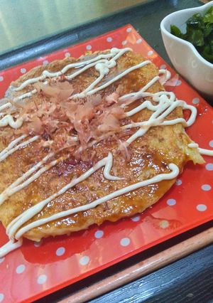 ふわっふわ〜♪国産薄力粉のお好み焼き-レシピのメイン写真