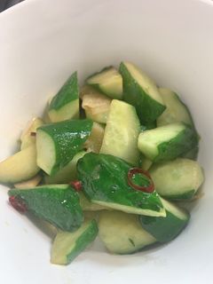 簡単!ピリ辛キュウリ炒め-レシピのメイン写真