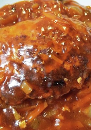 柔らか☆ハンバーグ(*´ω`*)+煮込み-レシピのメイン写真